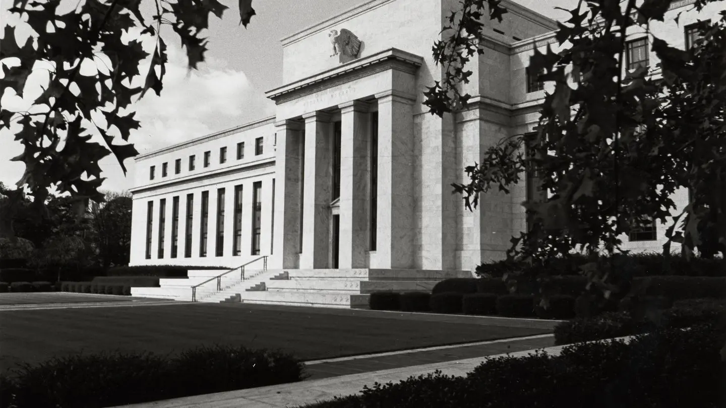 The Federal Reserve's Eccles Building in Washington, D.C., photographed in 1937