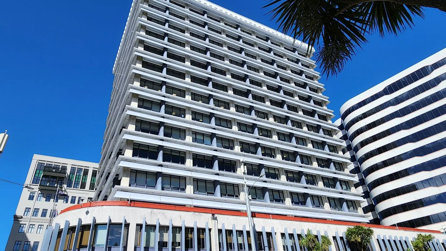 The Reserve Bank of New Zealand building in Wellington