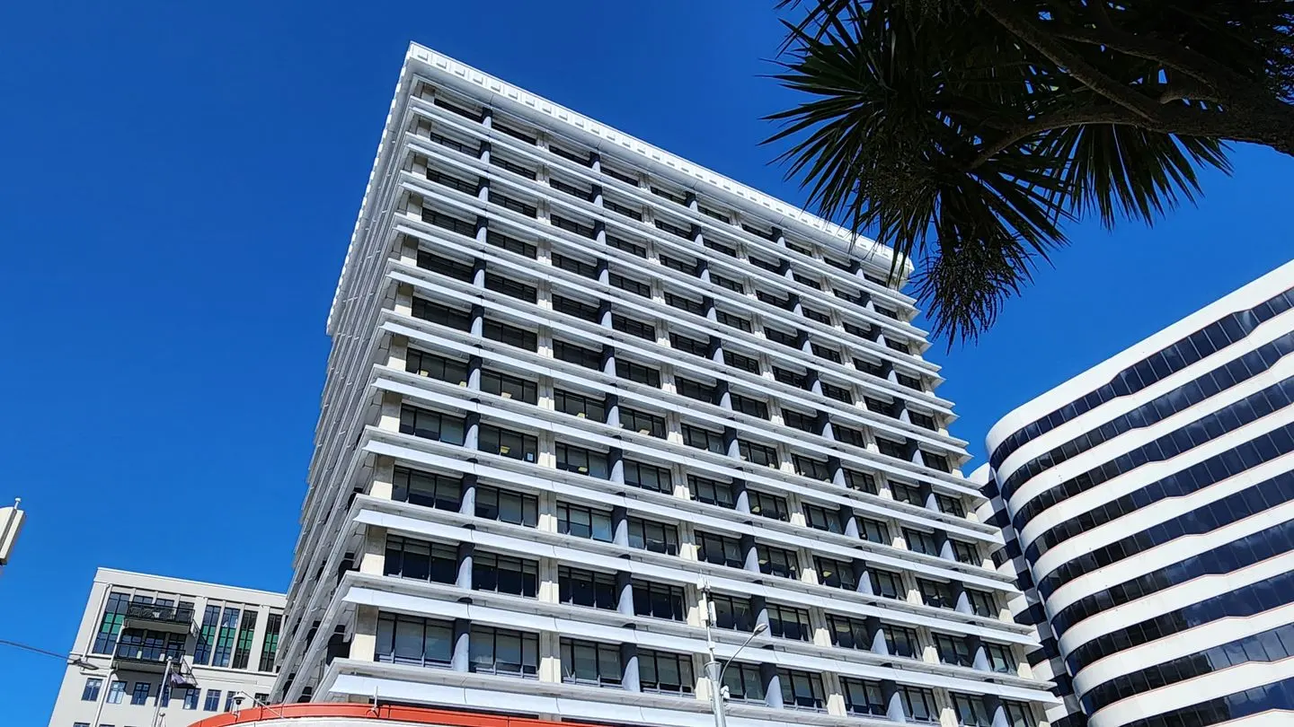 The Reserve Bank of New Zealand building in Wellington